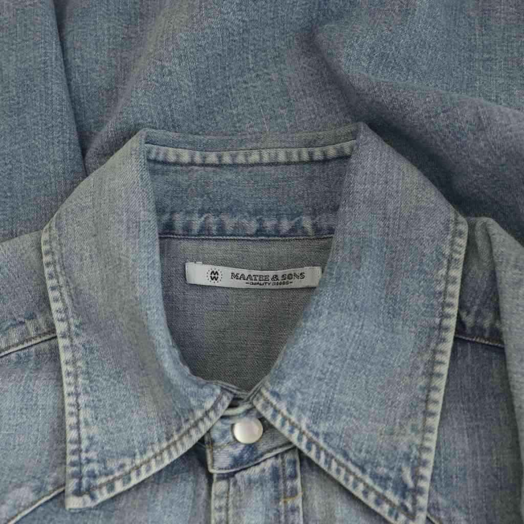 マーティーアンドサンズ MAATEE&SONS 24AW WESTERN デニム