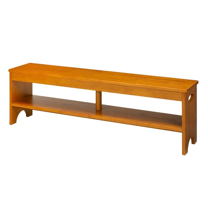 幅120cm】天然木玄関ベンチ◎収納棚付/玄関/収納/エントランス/北欧風