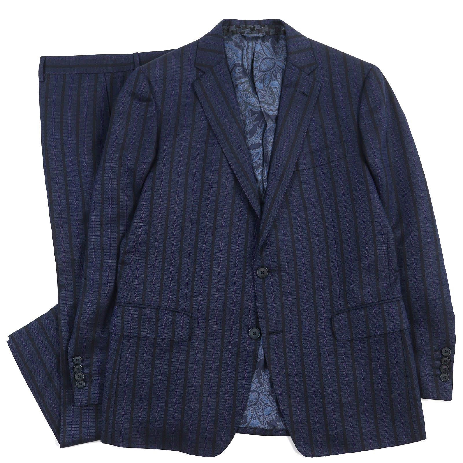 ドンドン見直し】美品△ETRO エトロ ウール シルク SUPERLEGGERA 