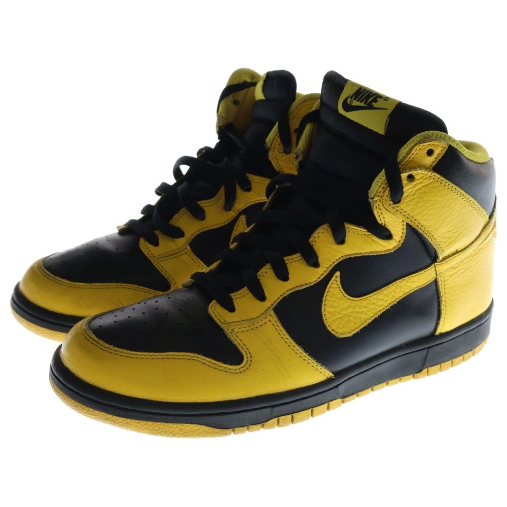 NIKE (ナイキ) DUNK HIGH VARSITY MAIZE ダンク ハイカットスニーカー
