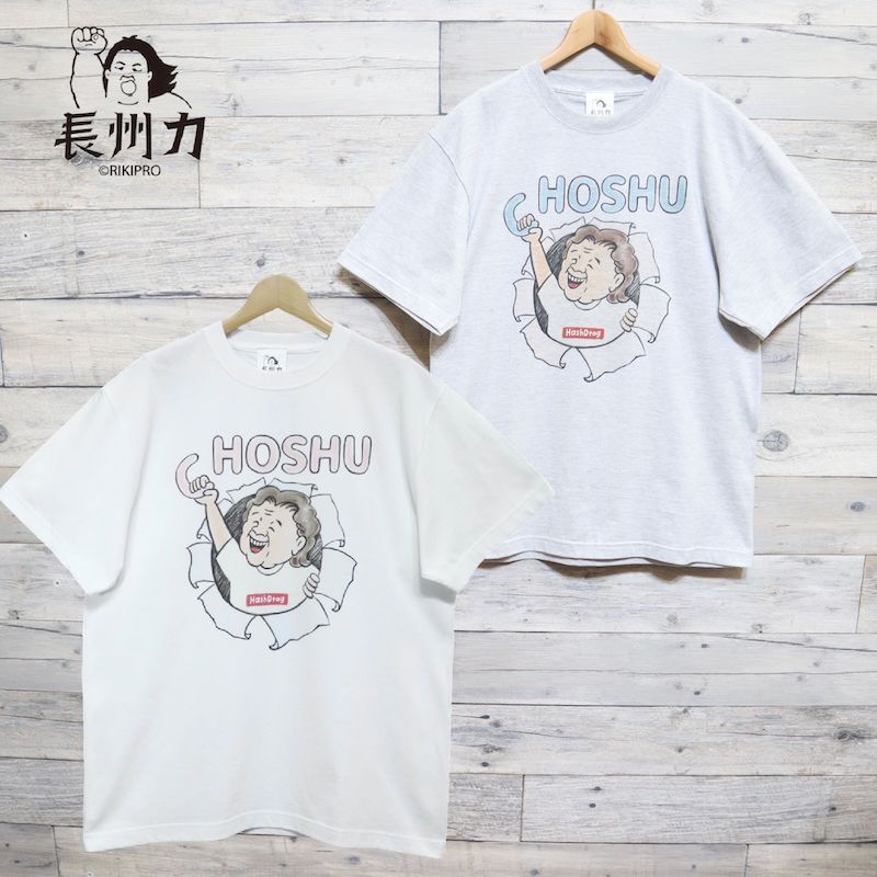 新品 メンズ 長州力 半袖 Tシャツ 半袖Tシャツ プリント 正規品 ユニセックス レディース 白 ホワイト グレー 突き破り - メルカリ