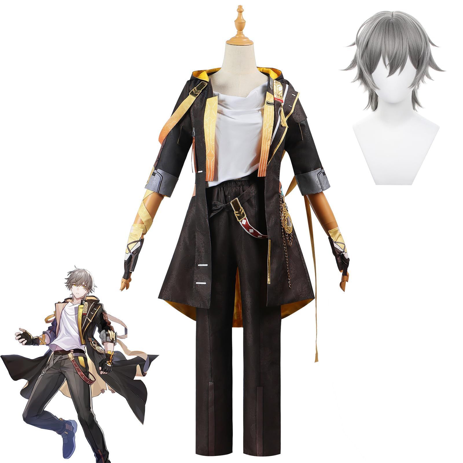 騒がしい 五次元 高品質 崩壊スターレイル 星穹列車 ベロブルグ コスプレ ウィッグ付き 丹恒 コスプレ 姫子 コスプレ 飲月 コスプレ衣装 ゼーレ コスプレ BJ0919ML04  ゲリラセール