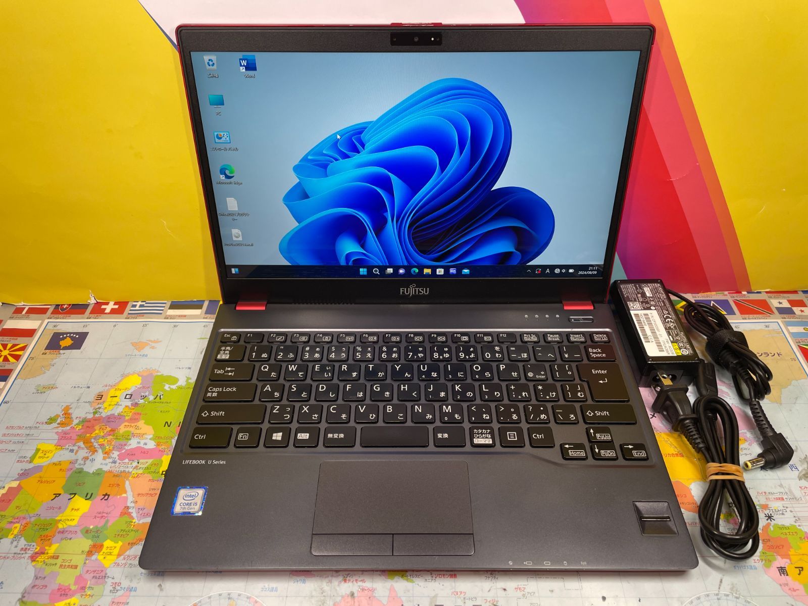 富士通 LIFEBOOK U938/S タッチパネル バッテリー元気 軽量 良品 - メルカリ