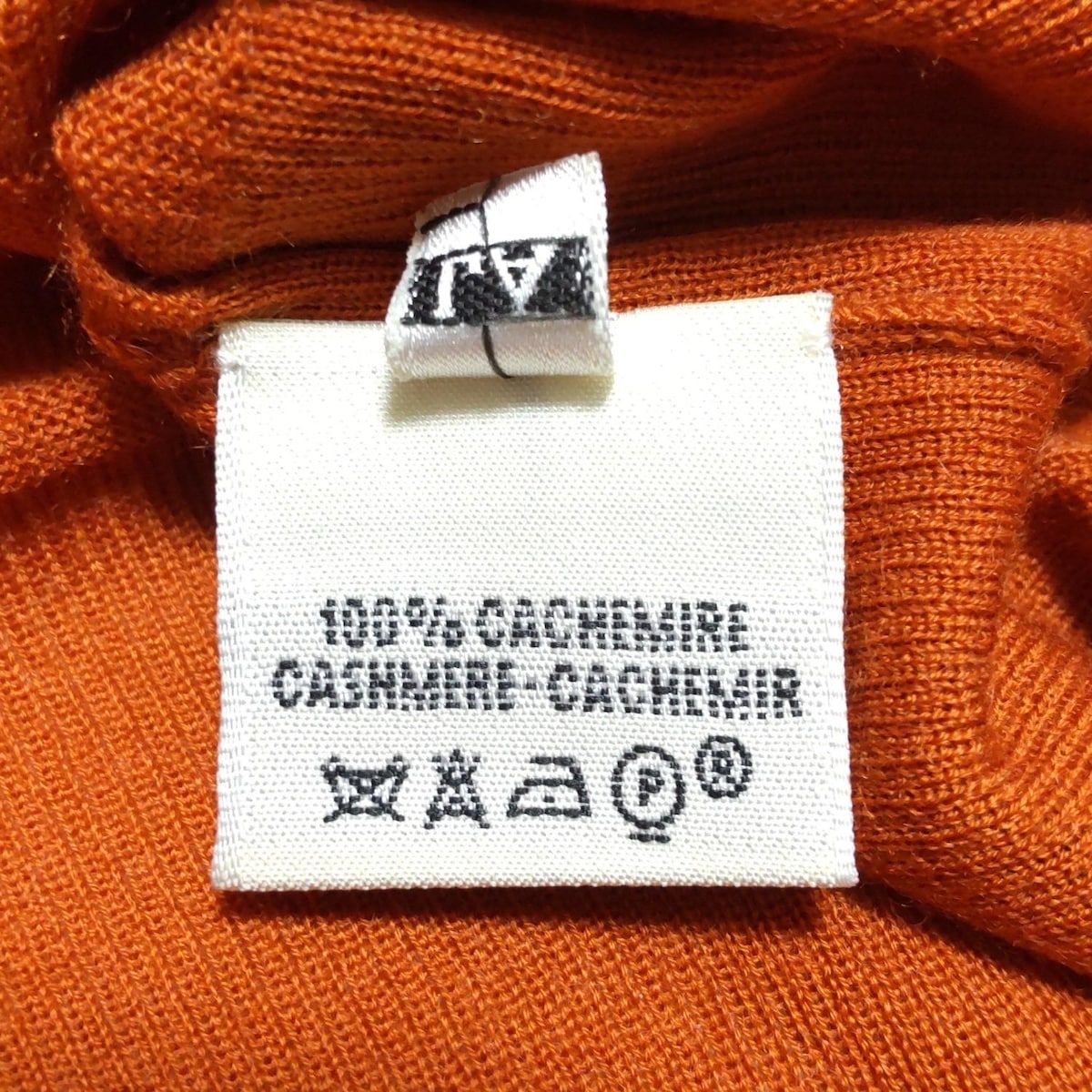 Hermes エルメス ハイネックシャツ ブラウン ウール L 8078000370968_1.jpg?v=
