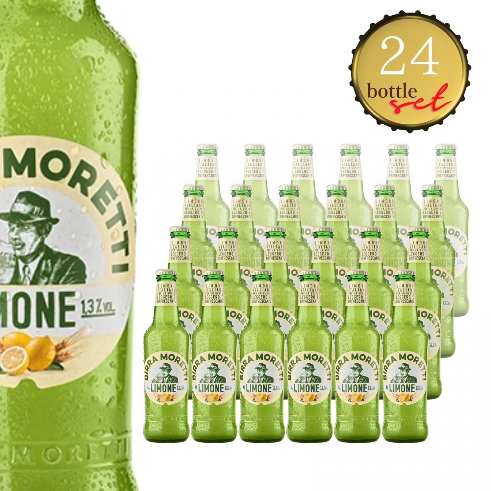 1ケース モレッティ リモーネ ラドレル ビアカクテル 330ml × 24本