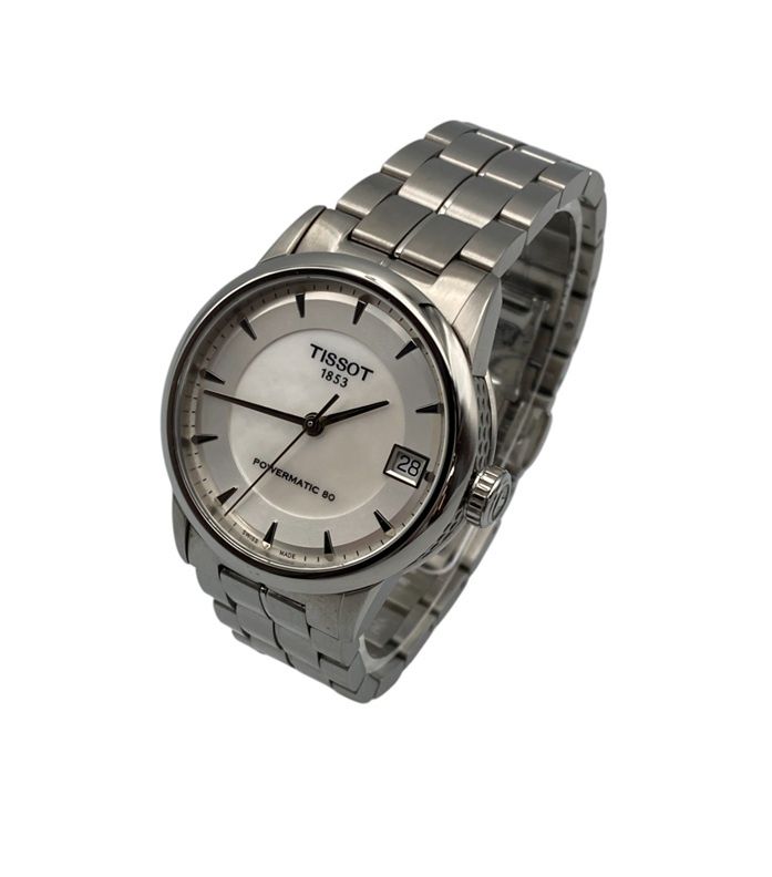 TISSOT ティソ T-クラシック ラグジュアリー パワーマティック80 LUXURY Powermatic80 自動巻き 腕時計 T086.207.11.111.00 レディース D4