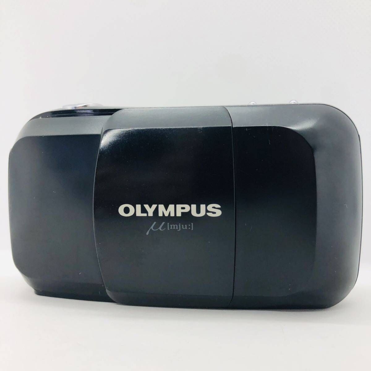 ☆極上品☆ 初代 OLYMPUS オリンパス μ [mju] ブラックボディ