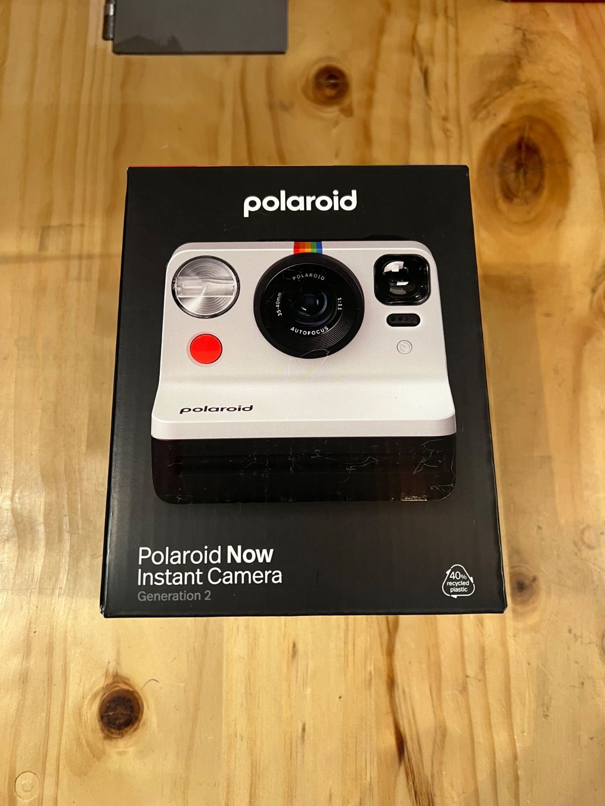 Polaroid Now Generation2 i-Type Instant Camera Black-White ポラロイド インスタントカメラ