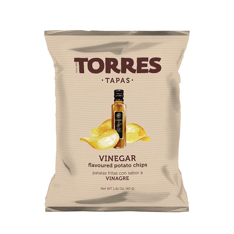 TORRES トーレス ビネガー風味ポテトチップス 40ｇ x 20袋セット 292000114-20