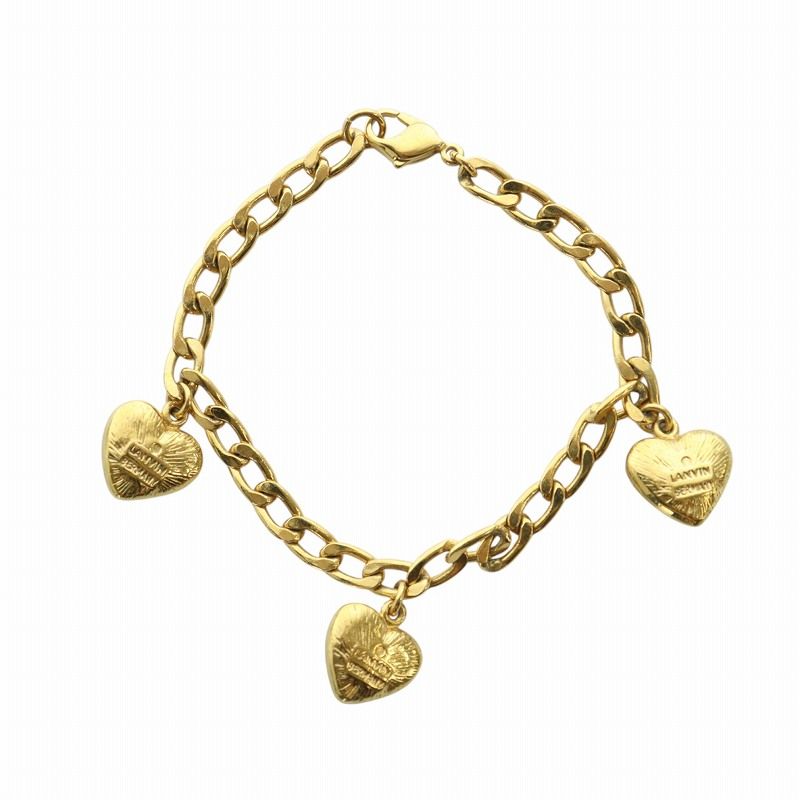 LANVINランバン バングル ブレスレット アクセサリー ウェーブラインメタルバングル | LANVIN en Bleu (Women