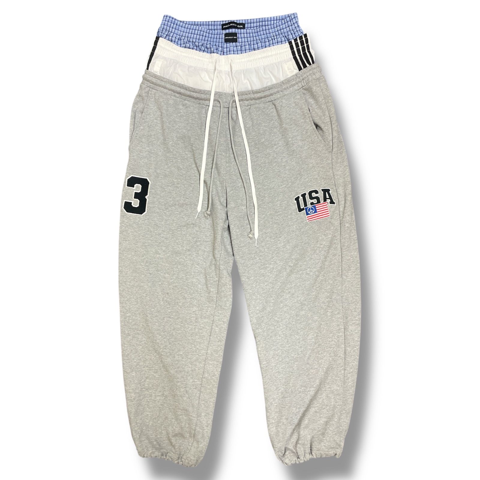 PROJECT G/R 25SS 3 LAYERED SWEAT PANTS スリーレイヤードスウェット 
