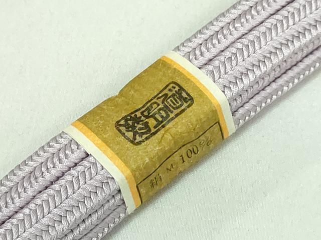 平和屋本店 上 有職組紐道明 帯締め 冠組 牡丹鼠 宮内庁御用 国立博物館御用 東京芸術大学御用 DZAA11338kh5