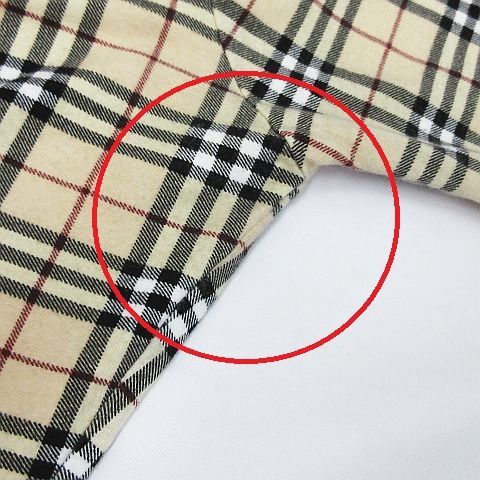 BURBERRY LONDON バーバリー ロンドン ノバチェック 七分袖