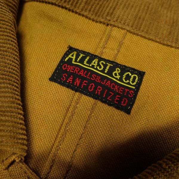 at-last&co アットラスト ハンティングジャケット 40 マスタード at-last&co アットラスト ハンティングジャケット 40 マスタード
