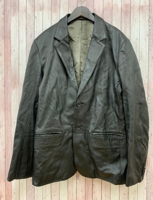 Barassi レザージャケット　羊革　ブラック 中古・古着通販】Barassi (バラシ) 【古着】レザージャケット