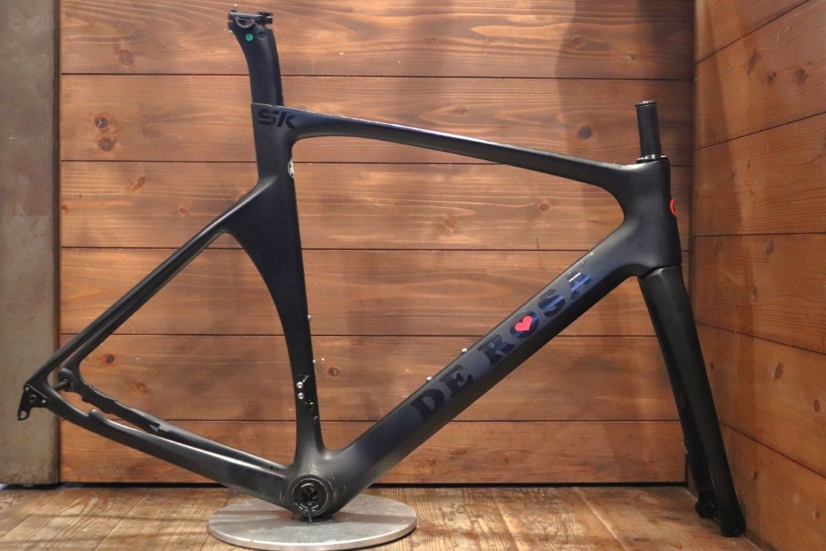 デローザ DE ROSA SK Pininfarina DISK 2019モデル 54サイズ カーボン ディスクブレーキ ロードバイク フレームセット 東京南麻布店