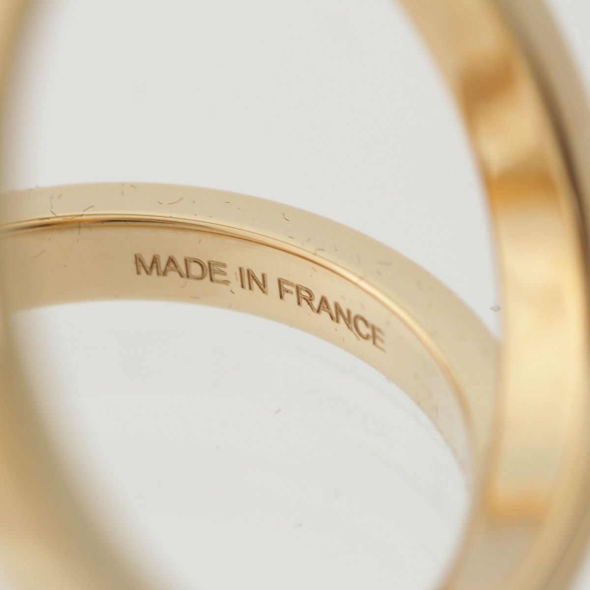 エルメス トリオ GP スカーフリング パーマブラス ゴールド【中古】