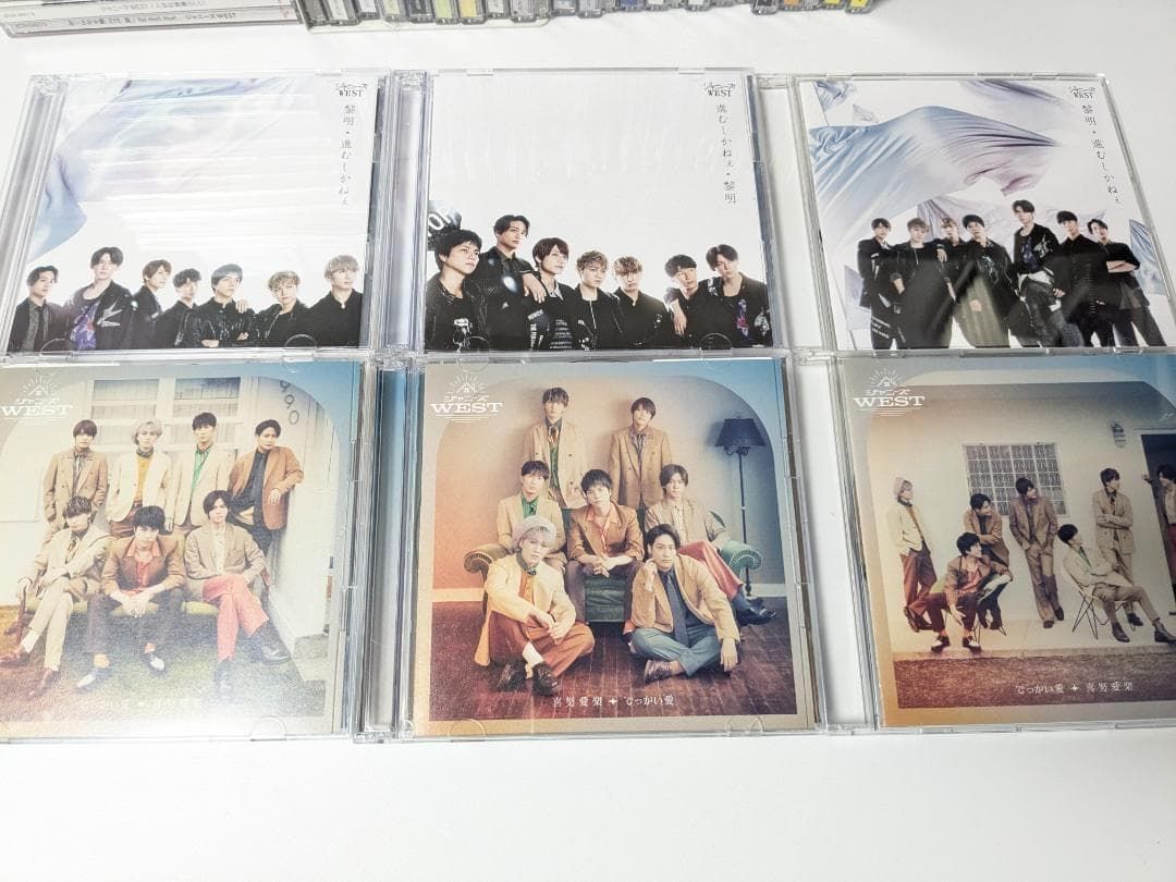 WEST. アルバム、シングルCD 67本セット　まとめ売り WEST. シングルCD 67本セット まとめ売り - メルカリ