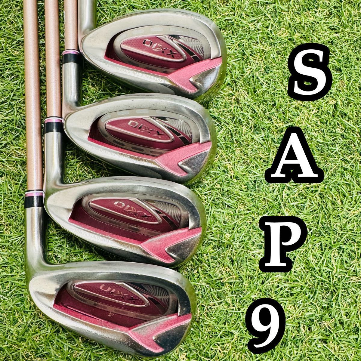 良品】12代目ゼクシオ XXIO12 ボルドー レディースアイアンセット 7本