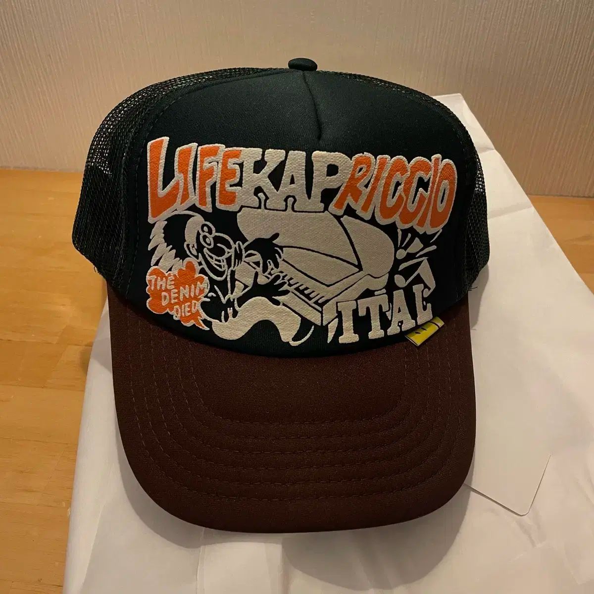 KAPITAL キャピタル 25ss トラッカー 帽子 LIFE KAPRICCIOpt