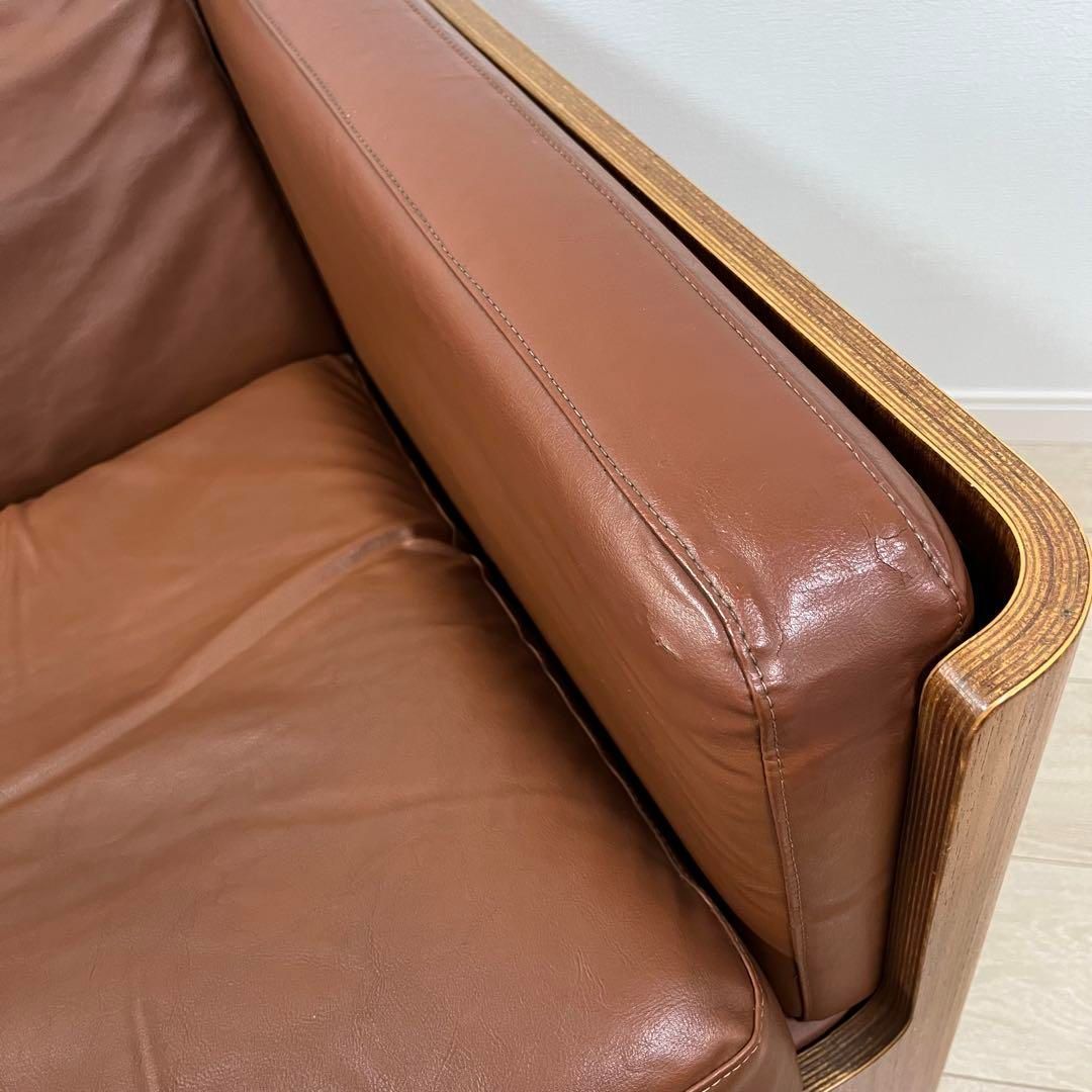 せ34 天童木工 剣持勇デザイン Hacoチェア 1人掛けソファ 1シーター 椅子 イージーチェア アームチェア NEXPOTALLINN_EU