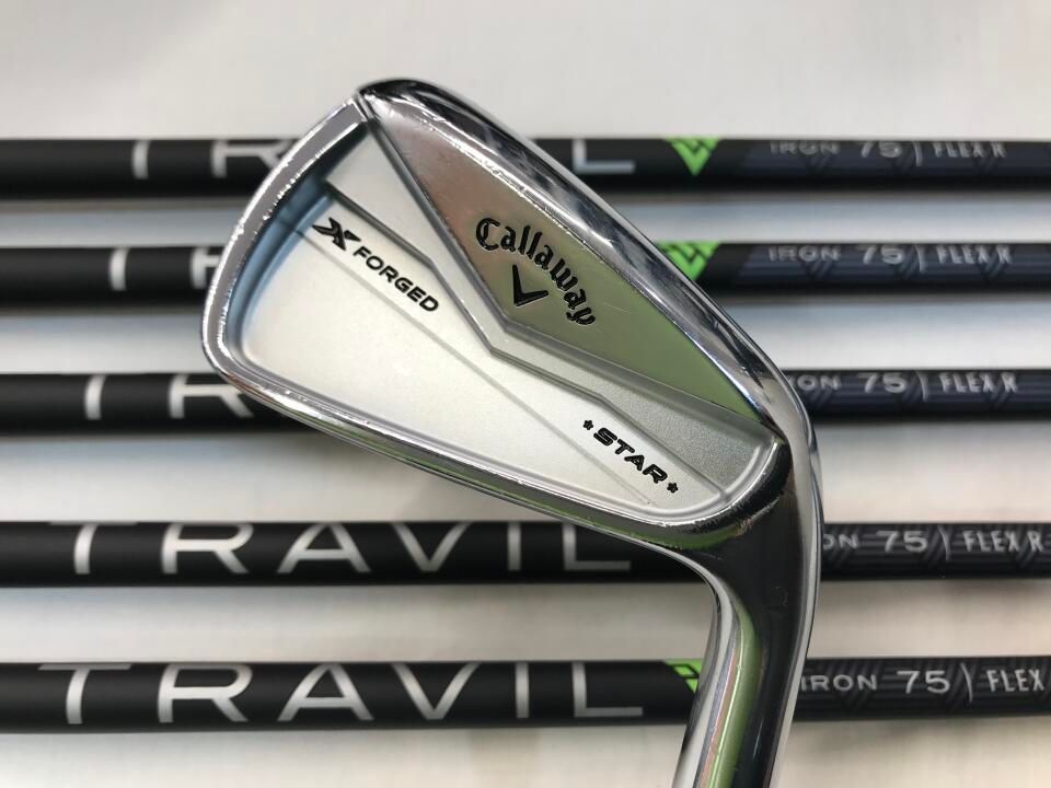 最短 X FORGED STAR 2025 | R | TRAVIL IRON 75 | | アイアンセット | キャロウェイ