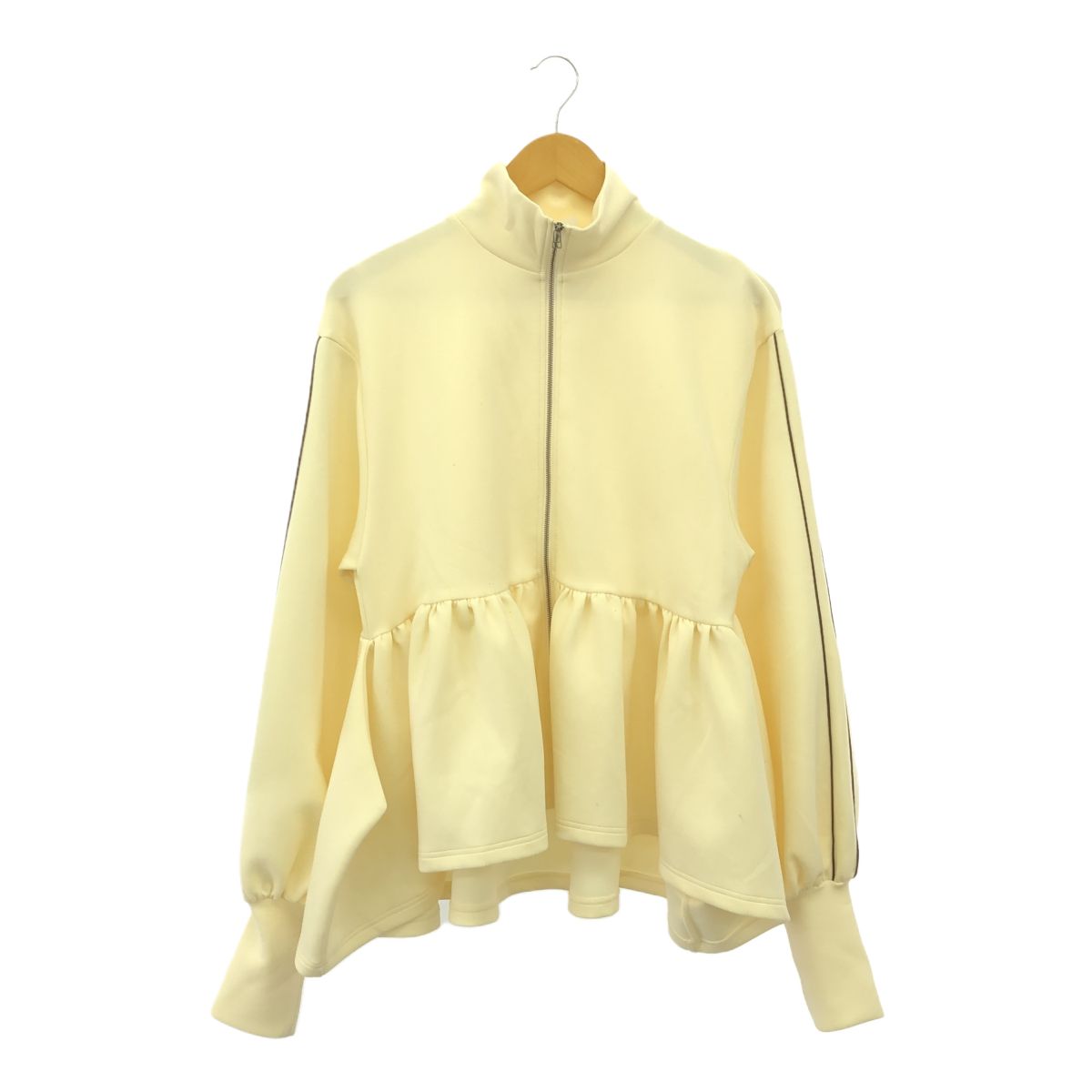 再再値下げ！HeRIN.CYE♥新品♥フィールズヘムフレアートップス セール】Feels piping tops フィールズパイピングトップス（T