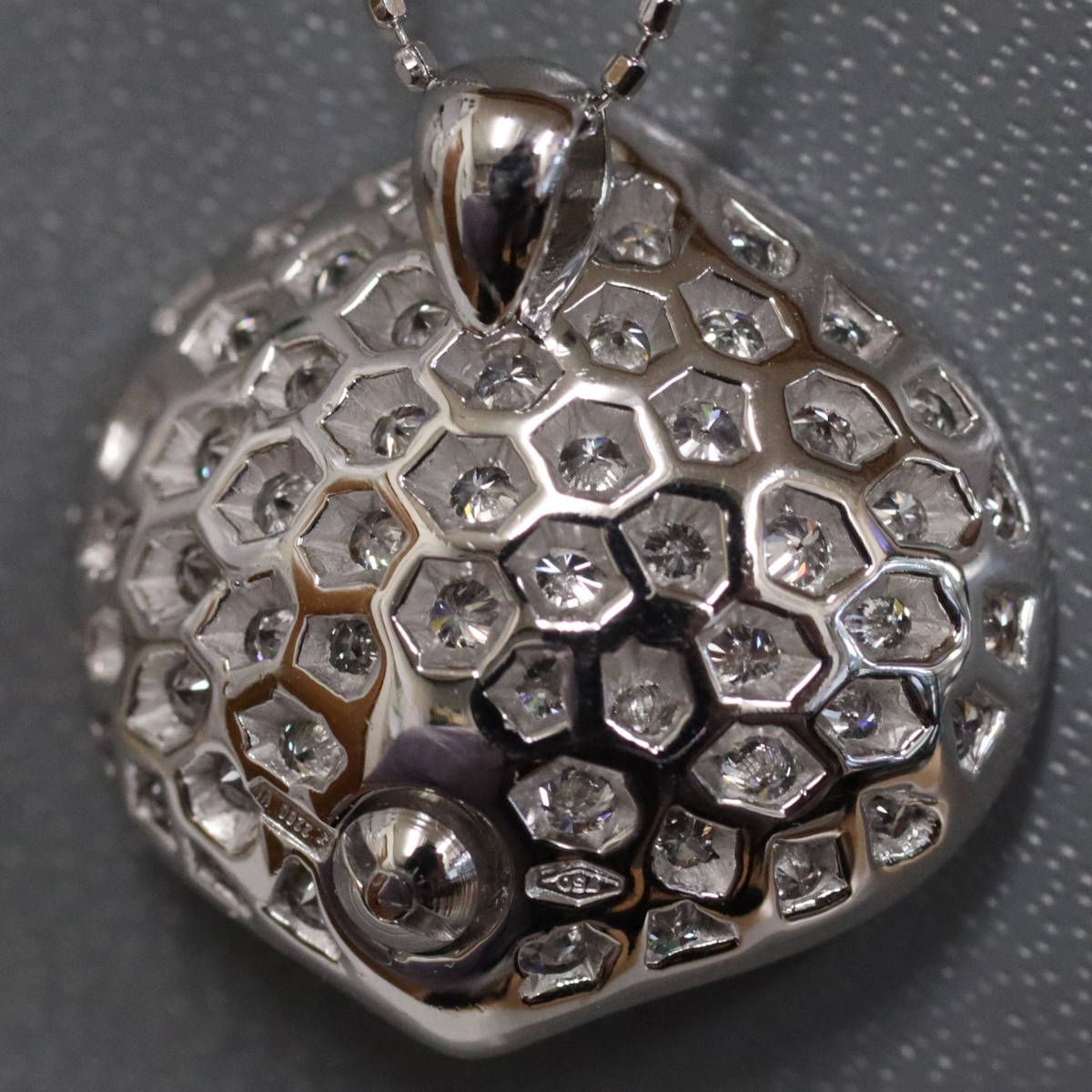 K18/750ダイヤモンドペンダント 5.9g