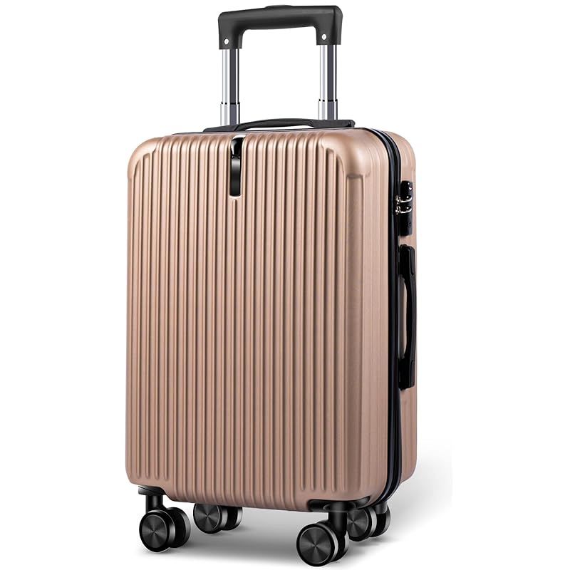 [ＡＭ Ａｏｍｏｉｄｅ] スーツケース 機内持ち込み キャリーケース Sサイズ キャリーバッグ 大型 超軽量 35L 大容量 1-3泊用 ダブルキャスター 静音 360度回転 TSAローク ファスナー式 ビジネス 旅行 泊まる sc171-20-sg (キ 1