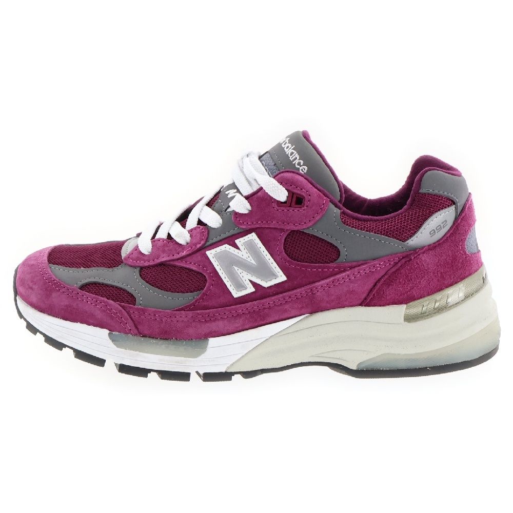 New Balance (ニューバランス) M992BA MADE IN USA ローカットスニーカーシューズ パープル US9/27cm