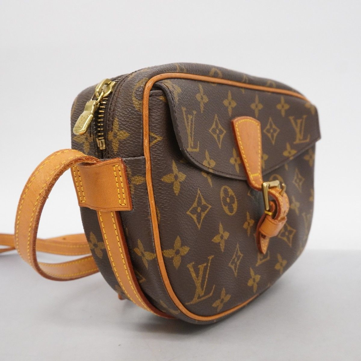 5md4189 ルイヴィトン ショルダーバッグ モノグラム ジュヌフィーユPM M51227 ブラウン レディース