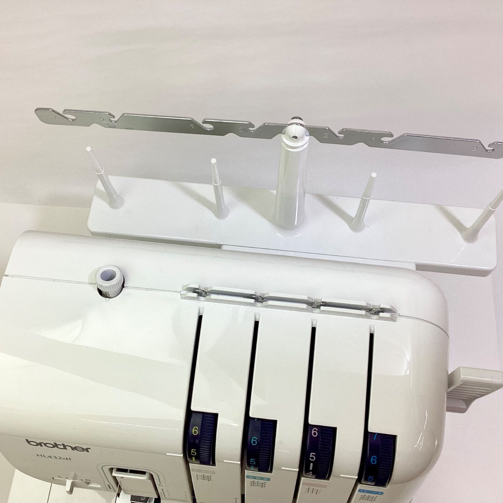 ブラザー ロックミシン HL432df 展示品 ワイドテーブル付き 111233