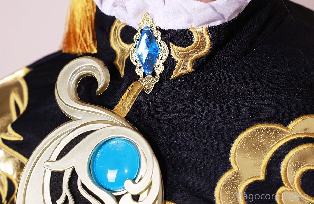 COSPLAY衣装原神行秋二男ゲーム璃月港飛雲商会アニメコスチューム青