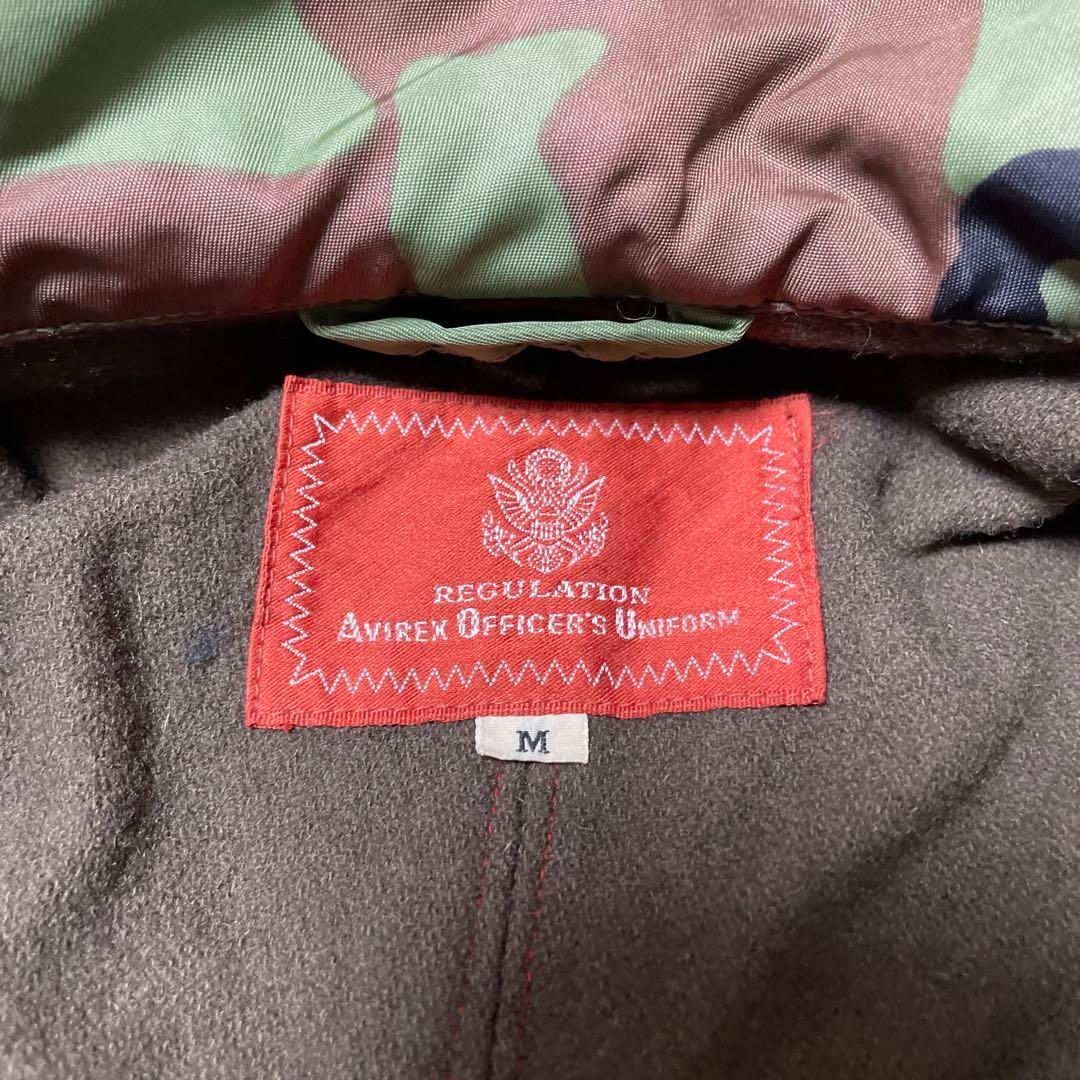 AVIREX アヴィレックス 迷彩柄 フード付き ジャケット M