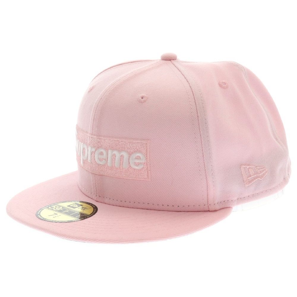 SUPREME (シュプリーム) 24SS ×New Era Sharpie Box Logo ニューエラ シャーピー ボックスロゴ ベースボール キャップ 帽子 ピンク