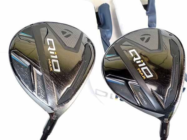 テーラーメイド Qi10 MAX フェアウェイウッド TENSEI Pro RED 1K リシャフト 60|S 3w|5w 2本セット