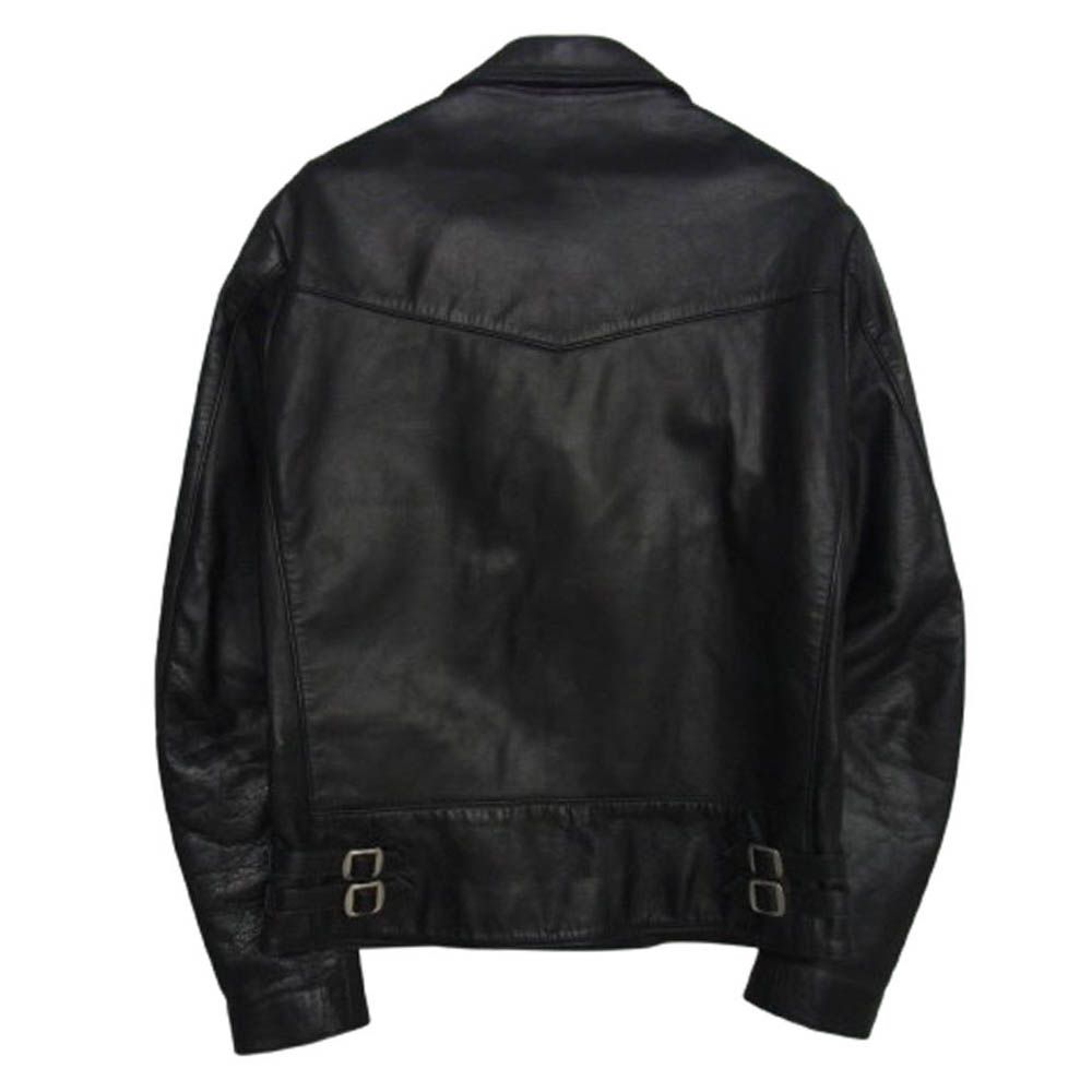 ROTAR ローター 710751005 ダブル ライダース 牛革 ジャケット ブラック系