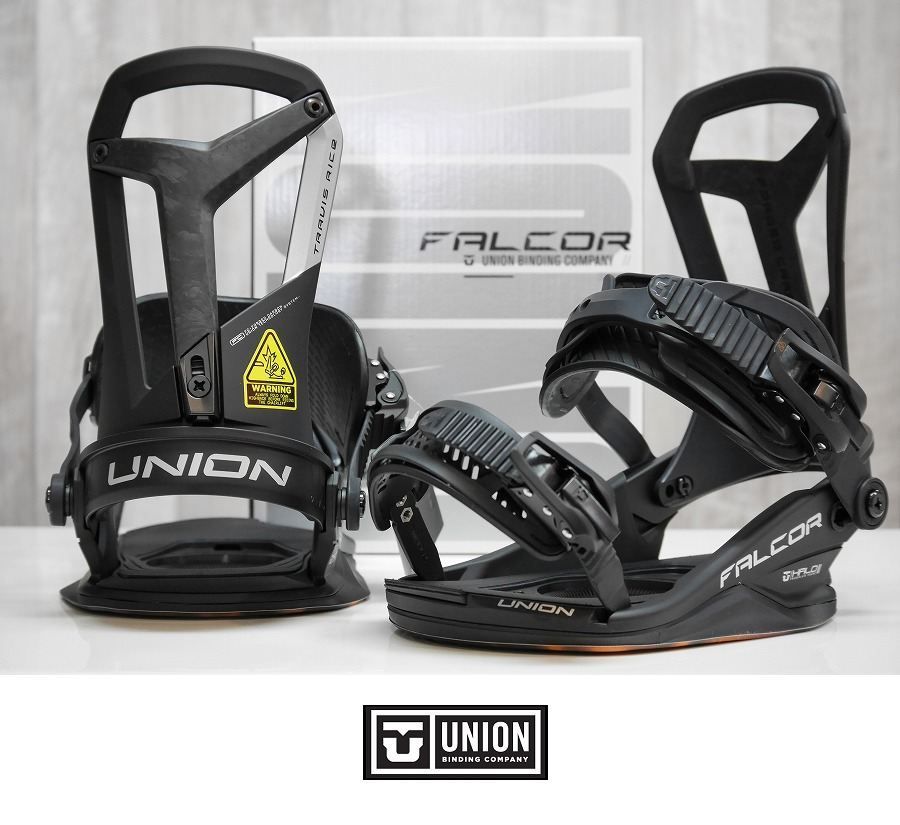 26 UNION FALCOR - BLACK - Sサイズ 正規品 保証付 スノーボード バインディング