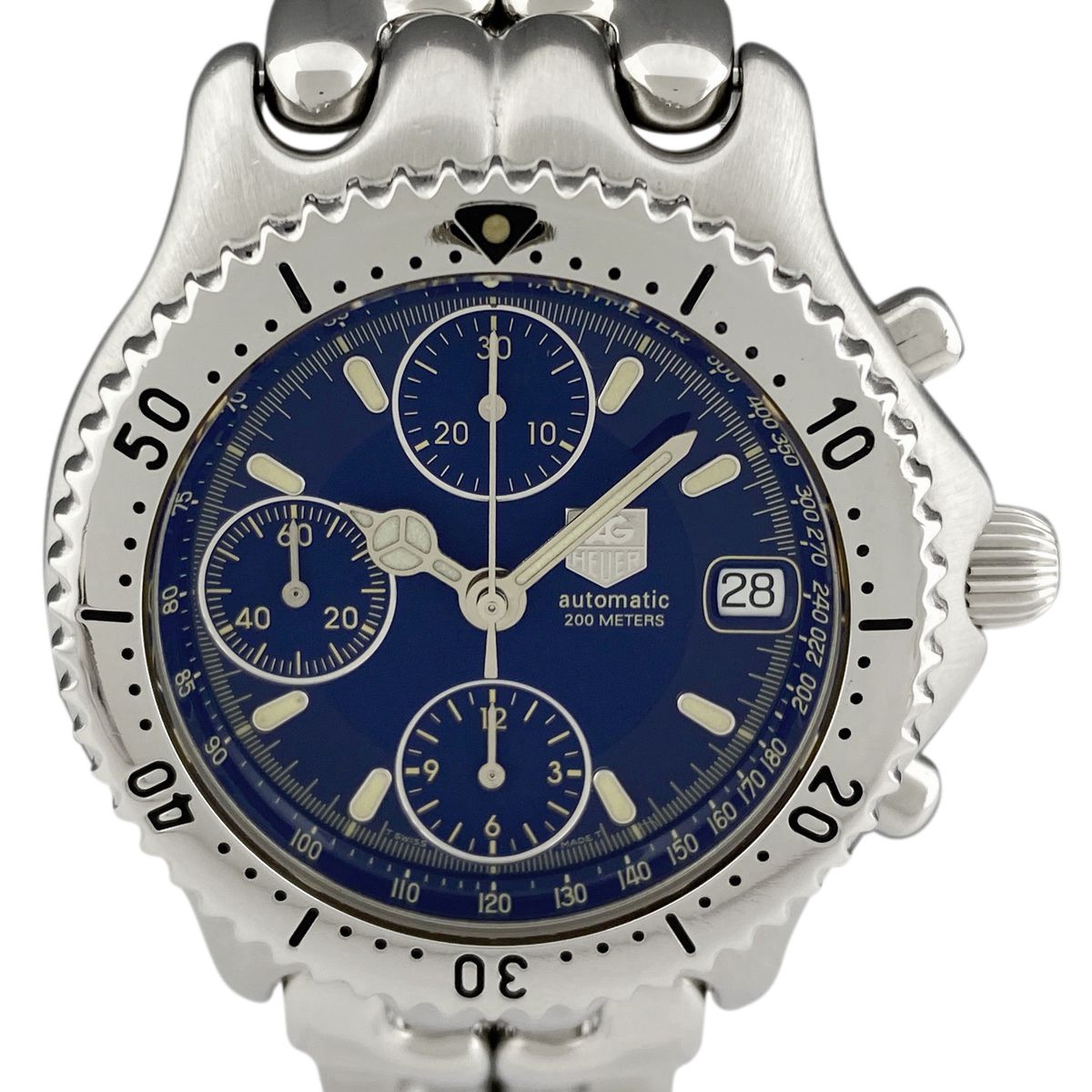 タグホイヤー TAG HEUERセル CG−2111-RO 腕時計 自動巻き タグホイヤー TAG HEUER セル CG2111-RO 腕時計 SS 自動巻き ブルー