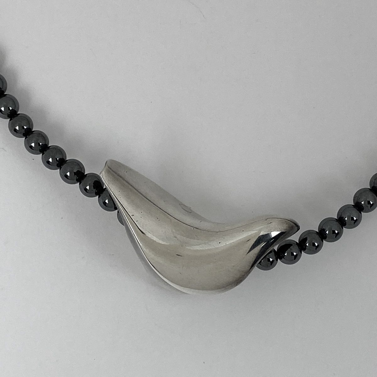 ジョージジェンセン　鳥モチーフ　ネックレス　シルバー ジョージジェンセン Georg Jensen デザイン ネックレス バード
