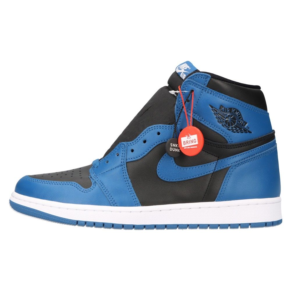 NIKE (ナイキ) AIR JORDAN 1 RETRO HIGH OG DARK MARINA BLUE 555088-404 エアジョーダン1レトロハイ  ダークマリーナブルー ハイカットスニーカー US10/28cm - メルカリ