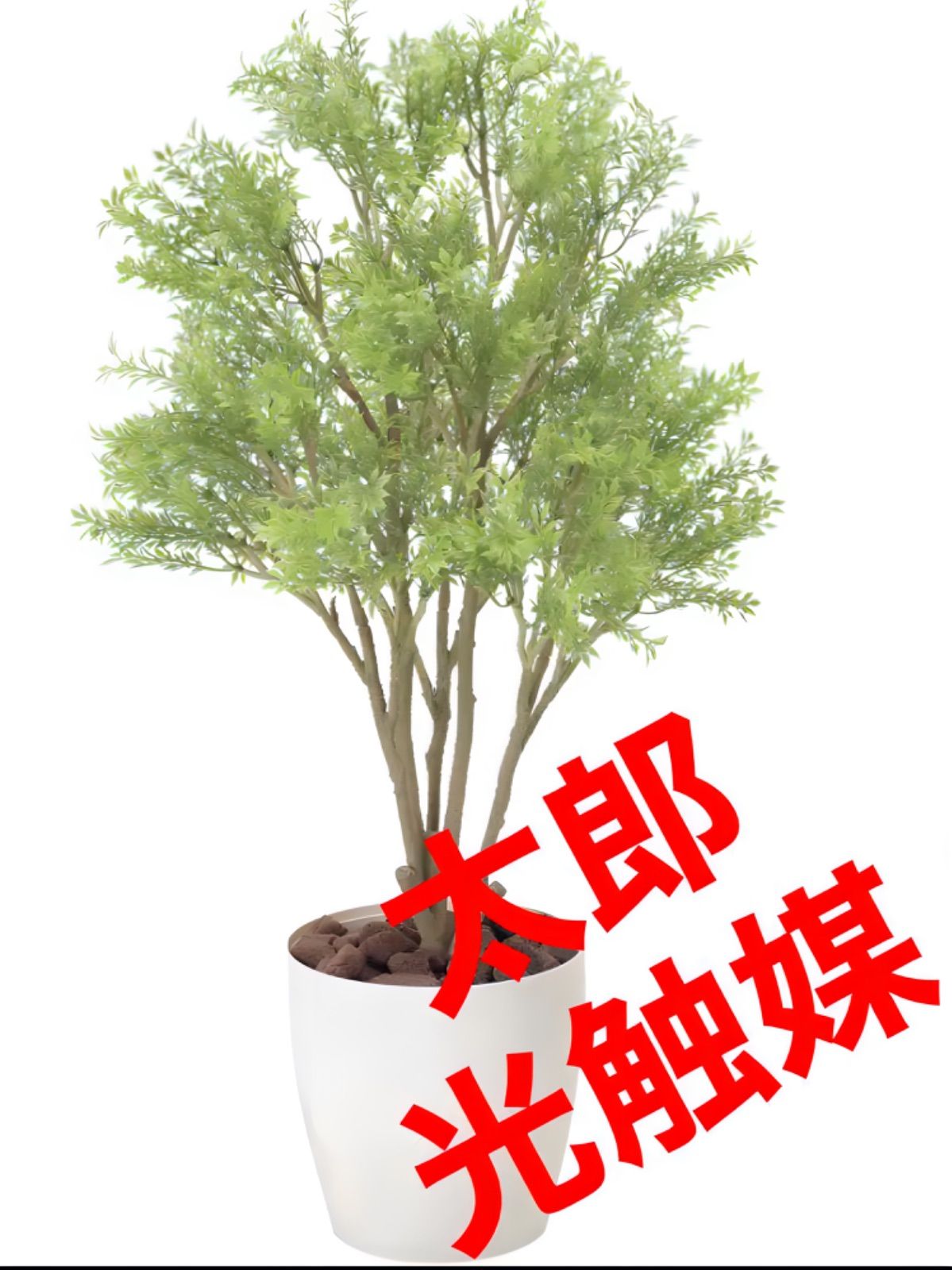 光触媒 人工観葉植物 ウォールグリーン フェイクグリーン オリーブ100g 