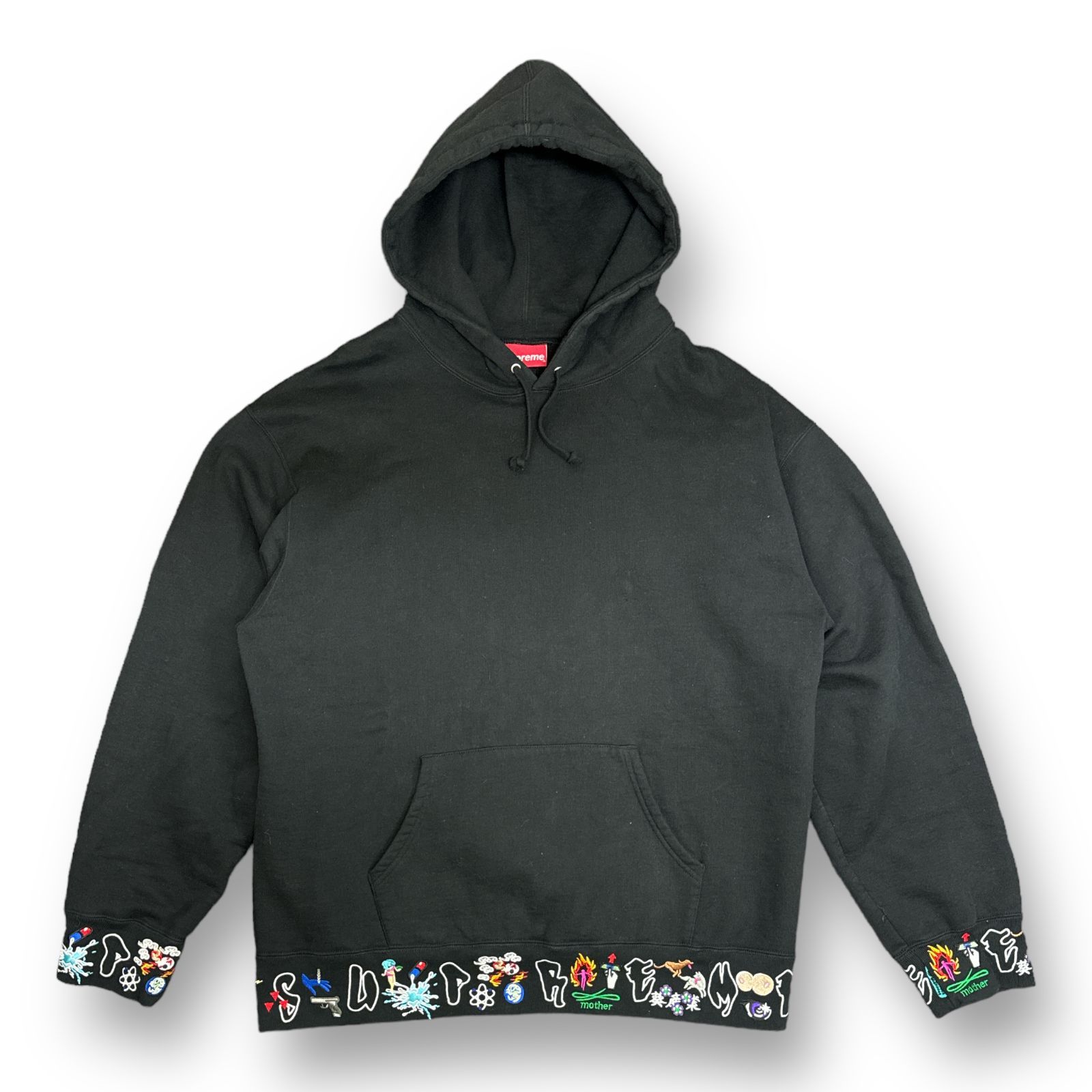 2025年のクリスマス Supreme supreme 21AW 葵産業aoi刺繍入りグレーパーカー トップス