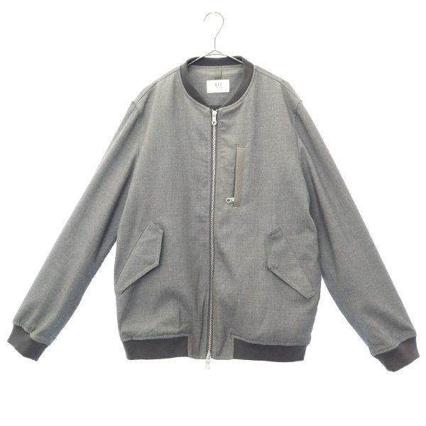 フォーワンセブンバイエディフィス ブルゾン L グレー 417byEDIFICE メンズ 古着 【231104】
