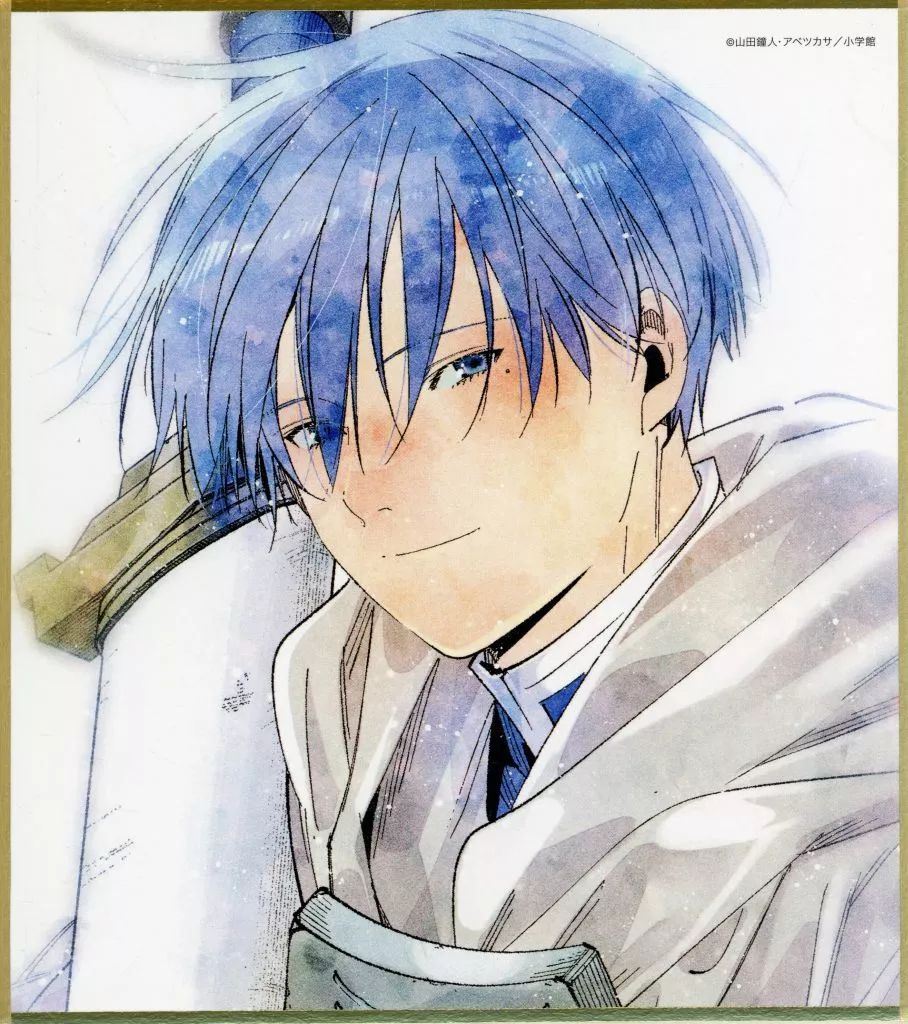 中古】紙製品 ヒンメル アベツカサ先生描き下ろしミニ色紙 「Blu-ray