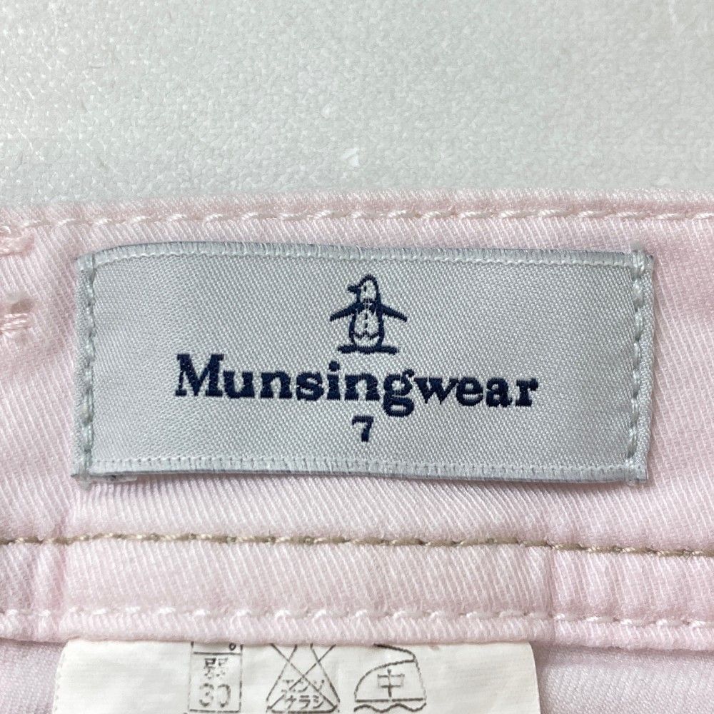 サイズ：7 MUNSING WEAR マンシングウェア ストレッチパンツ