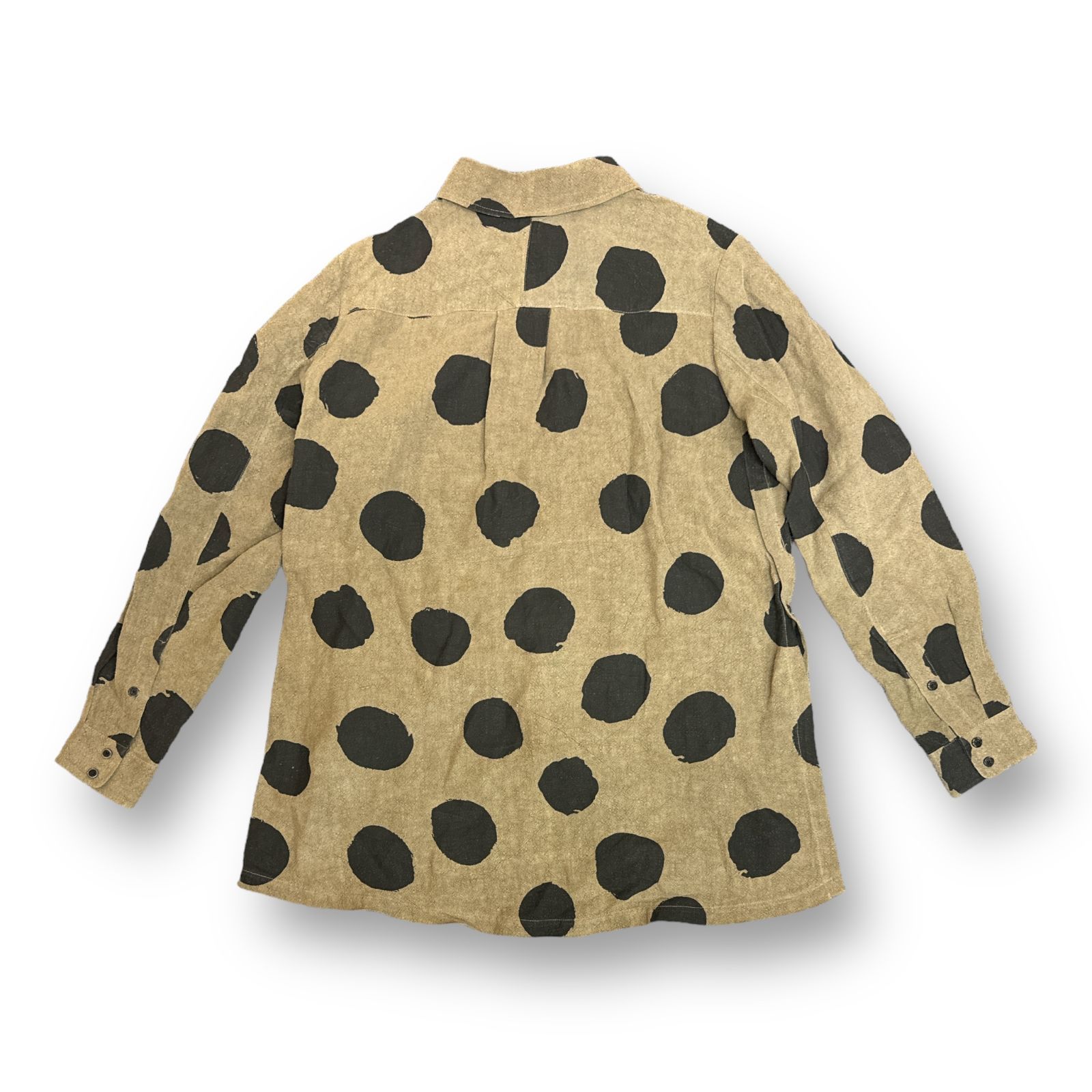 定価75900円 Aleksandr Manamis Dots Linen Shirtsドット リネンシャツ 