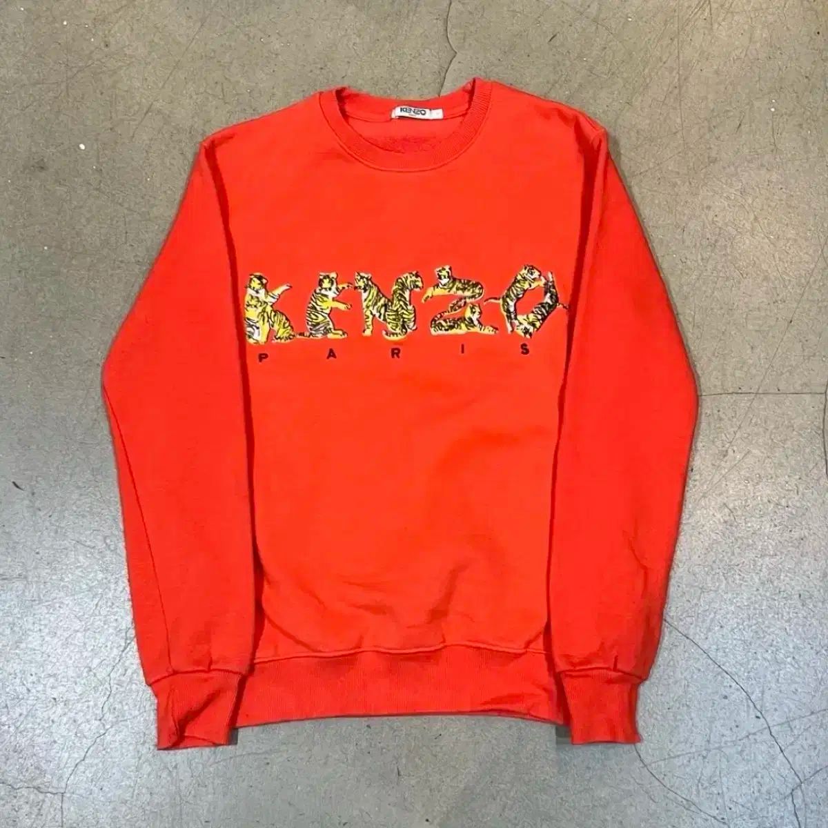 KENZO タイガー 刺繍 起毛 スウェット