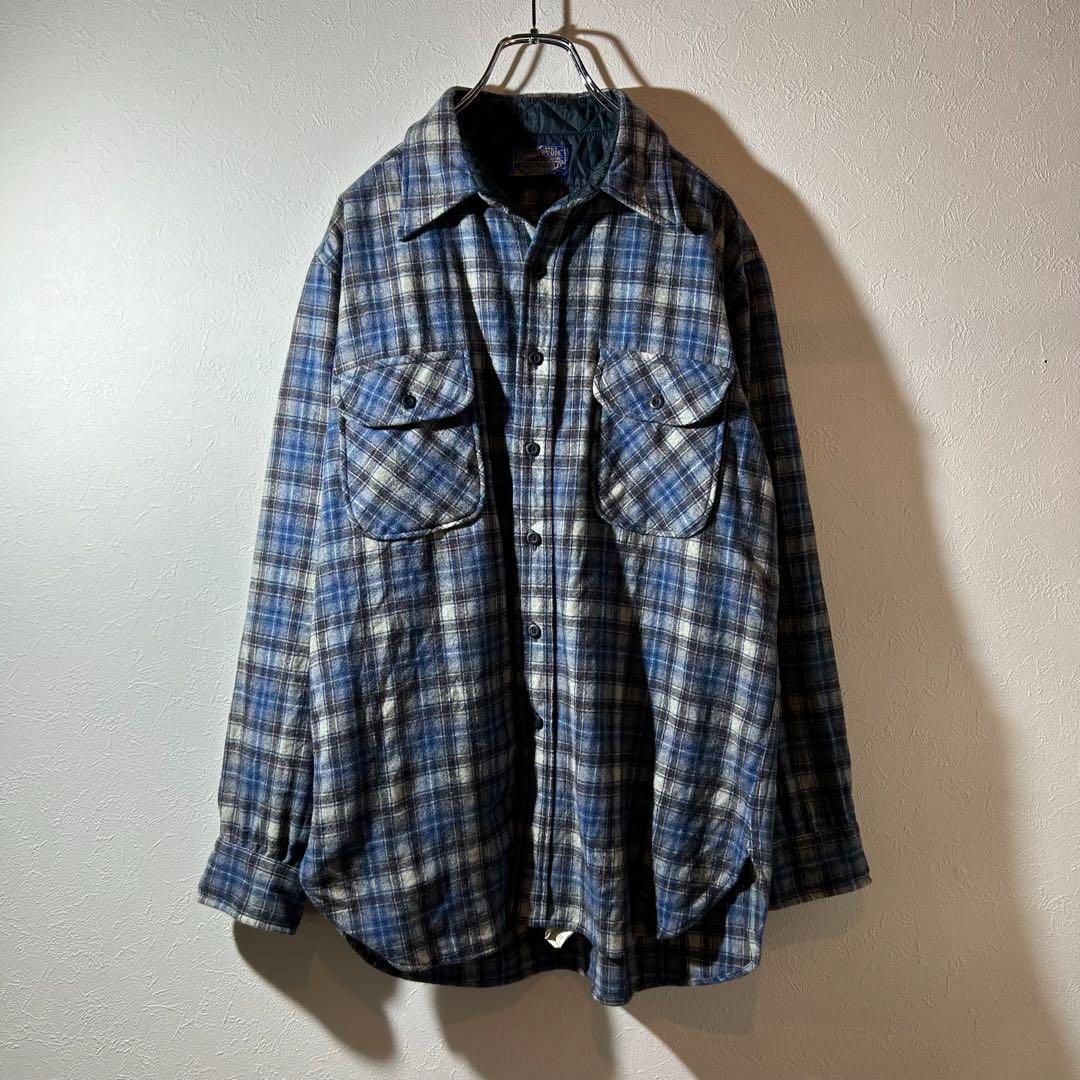 USA製 70s Pendleton チェックBDシャツ オンブレ サイズL - メルカリ