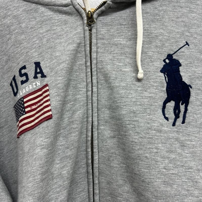 RALPHLAUREN ラルフローレン パーカー 長袖 ジップパーカー ワン